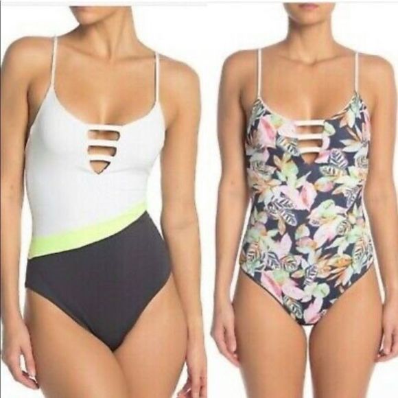 Maaji Black Forest Reversible One Piece Swimsuit - Picture 1 of 10